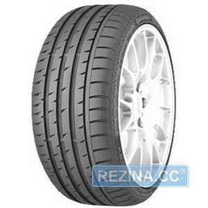 Купить Летняя шина CONTINENTAL ContiSportContact 3 245/50R18 100Y