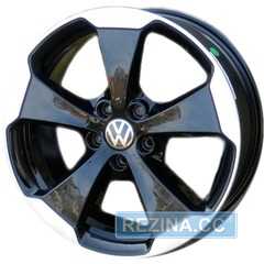 Купити WSP ITALY W465 Laceno Glossy Black Polished R18 W7.5 PCD5x112 ET51 DIA57.1