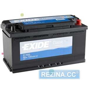Купить EXIDE Classic 90Ah-12v (353х175х190) R,EN 720