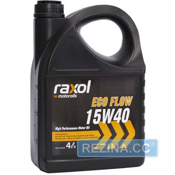 Купить Моторное масло RAXOL Eco Flow 15W-40 (4л)