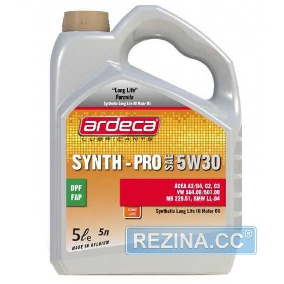 Купить Моторное масло ARDECA SYNTH-PRO 5W-30 (5л)