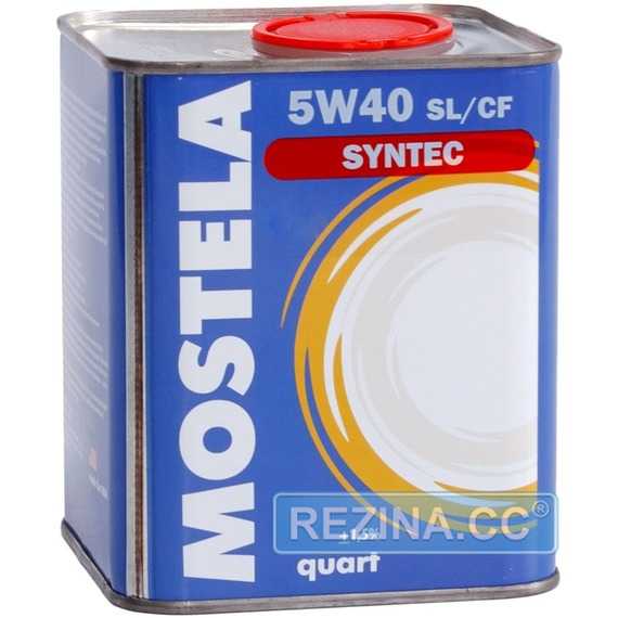 Купить Моторное масло MOSTELA Syn-Tec 5W-40 SL/CF (4л)