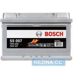 Аккумулятор BOSCH 6СТ-74Ah 750A S5 - rezina.cc