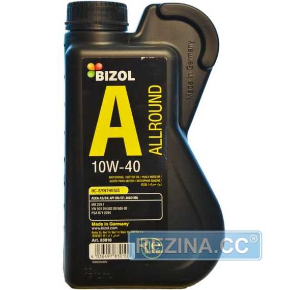 Купить Моторное масло BIZOL Allround 10W-40 (1л)