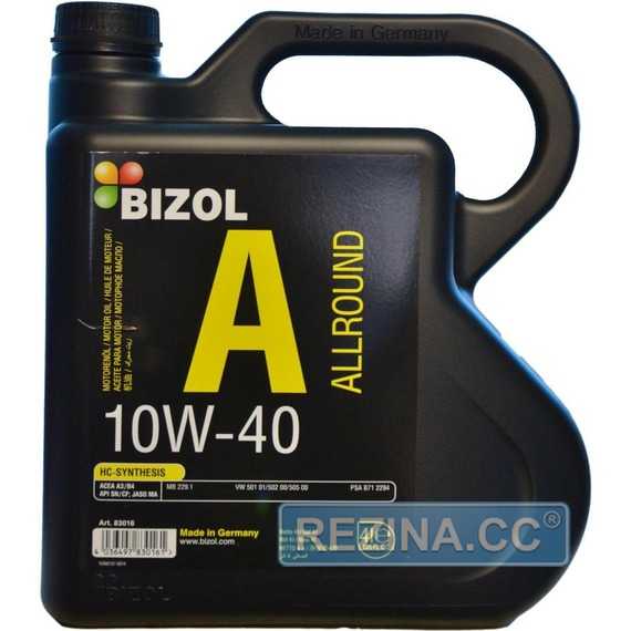 Купить Моторное масло BIZOL Allround 10W-40 (4л)