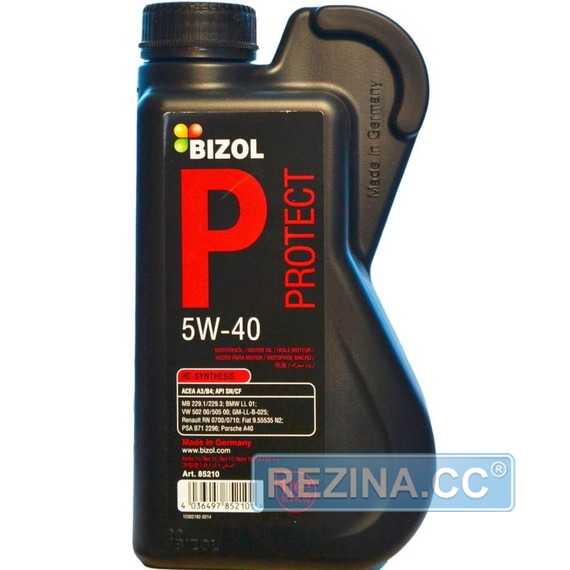 Купить Моторное масло BIZOL Protect 5W-40 (1л)