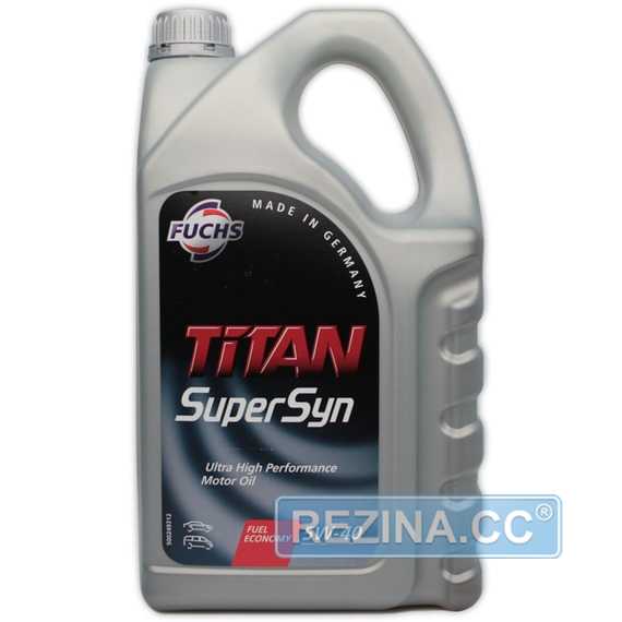 Купить Моторное масло FUCHS Titan SUPERSYN 5W-40 (4л)