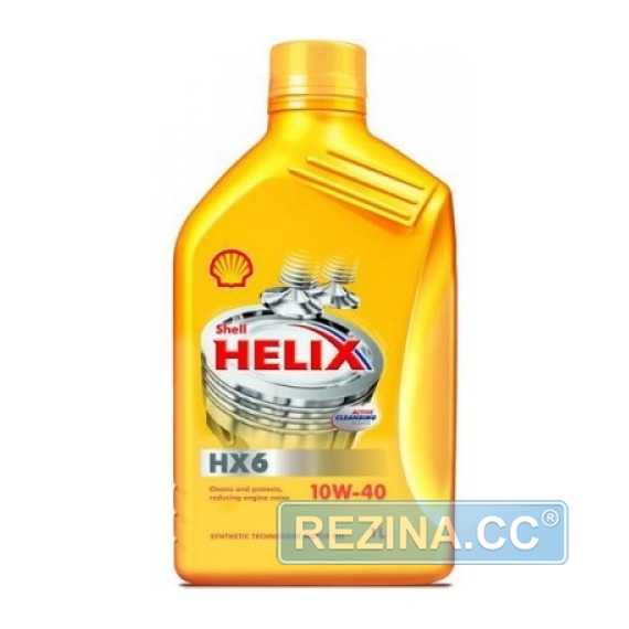 Купить Моторное масло SHELL Helix HX6 10W-40 SN/CF A3/B3 (1л)