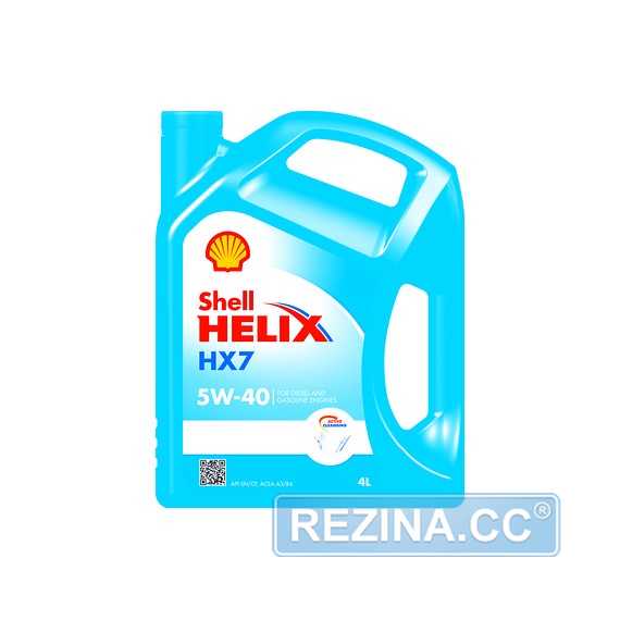 Купить Моторное масло SHELL Helix HX7 5W-40 (4л)