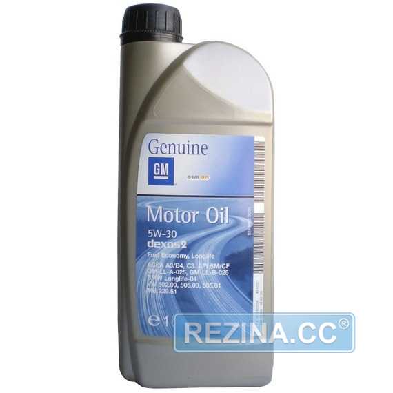 Моторное масло GM Dexos 2 Longlife - rezina.cc