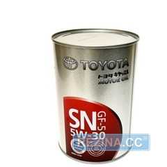 Купить Моторное масло TOYOTA MOTOR OIL 5W-30 SN (1л) 08880-10706