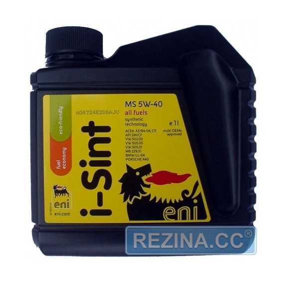 Купить Моторное масло ENI I-Sint MS 5W-40 SM/CF (1л)