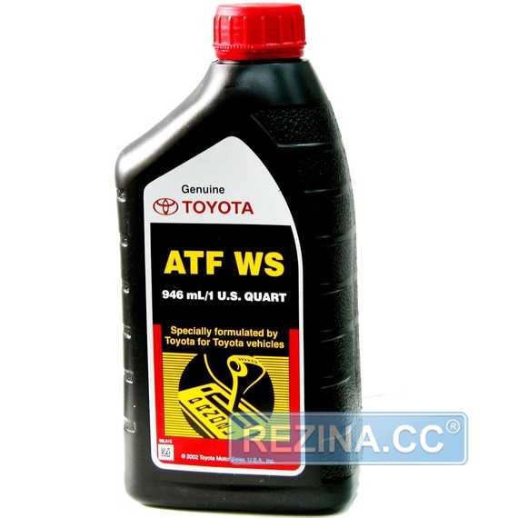 Трансмиссионное масло TOYOTA ATF WS - rezina.cc