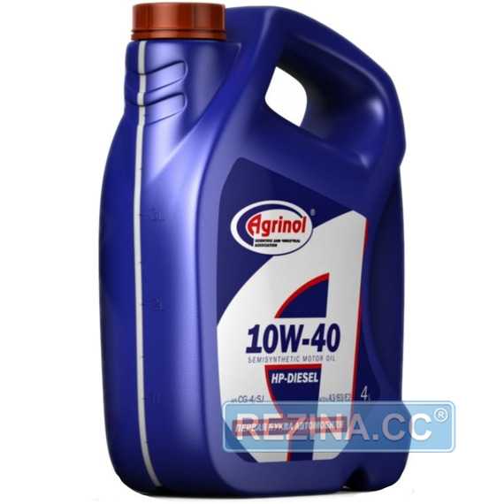 Купить Моторное масло AGRINOL HP-Diesel 10W-40 CG-4/SJ (4л)
