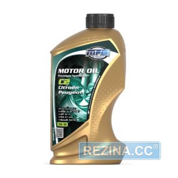 Купить Моторное масло MPM Motor Oil Premium Synthetic C2 5W-30 Citroen/Peugeot (1л)