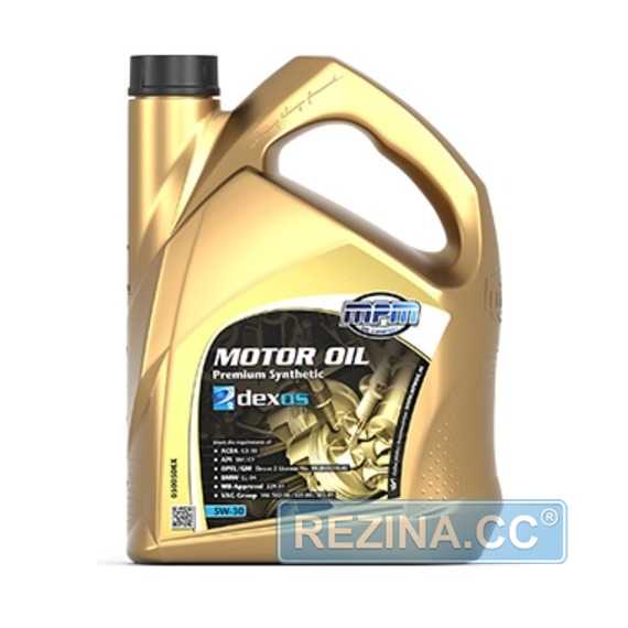 Купить Моторное масло MPM Motor Oil Premium Synthetic GM 5W-30 Dexos II (5л)