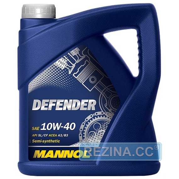 Купить Моторное масло MANNOL Defender 10W-40 SL/CF (4л)
