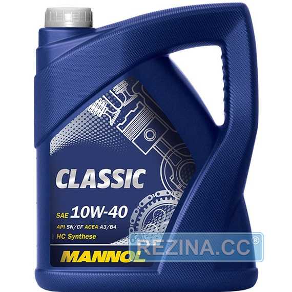 Купить Моторное масло MANNOL Classic 10W-40 (4л)