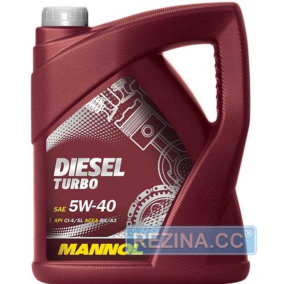 Купить Моторное масло MANNOL Diesel Turbo 5W-40 (5л)