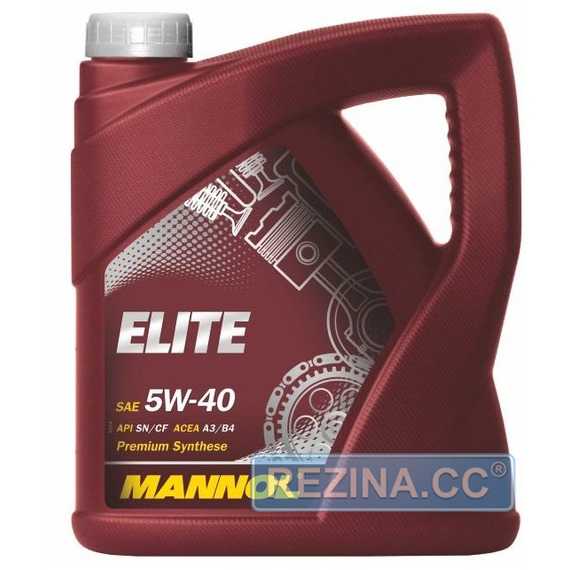 Купить Моторное масло MANNOL Elite 5W-40 (4л)