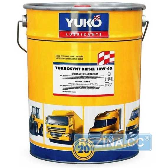 Купить Моторное масло YUKOIL Turbosynt Diesel 10W-40 CF-4/SG (20л)