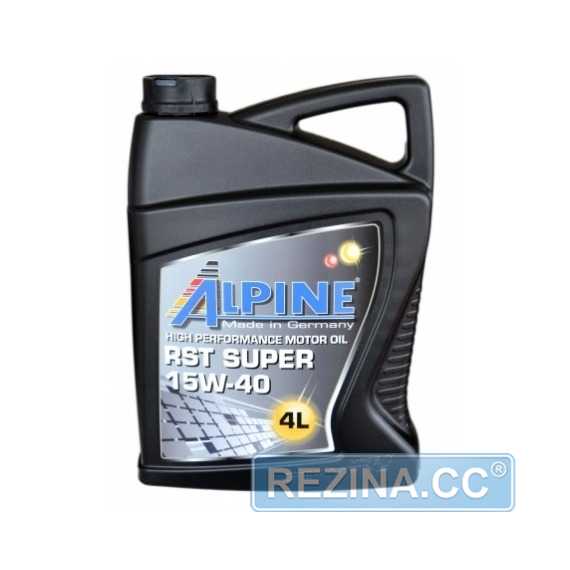 Купить Моторное масло ALPINE RST Super 15W-40 SJ/CF-4 (4л)
