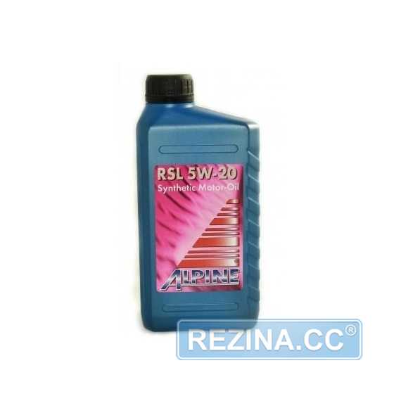 Купить Моторное масло ALPINE RSL 5W-20 SN GF-5 (1л)