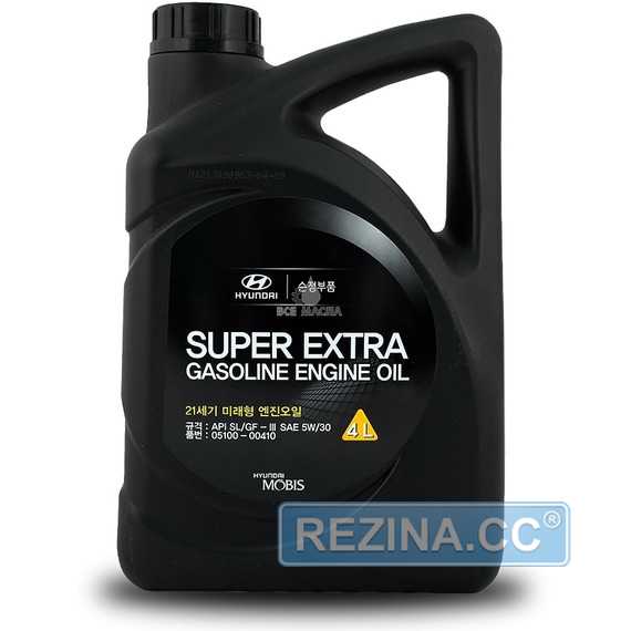 Купить Моторное масло HYUNDAI Mobis Super Extra Gasoline 5W-30 SL/GF-3 (4л)