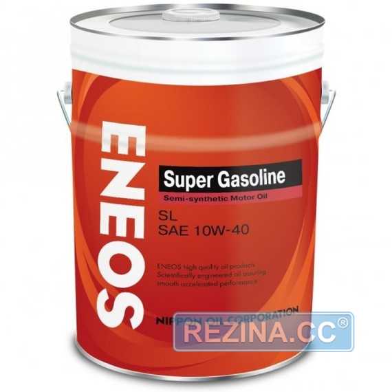 Купить Моторное масло ENEOS Super Gasoline 10W-40 SL (20л)