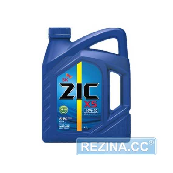 Купить Моторное масло ZIC X5 Diesel 10W-40 (4л)