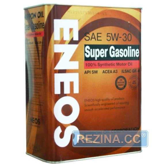 Купить Моторное масло ENEOS Super Gasoline 5W-30 SM (4л)