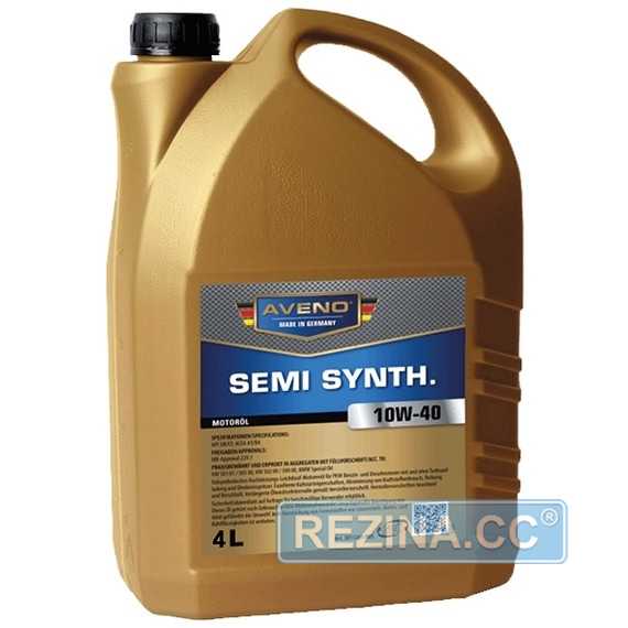 Купить Моторное масло AVENO Semi Synth. ​ 10W-40 (4л)