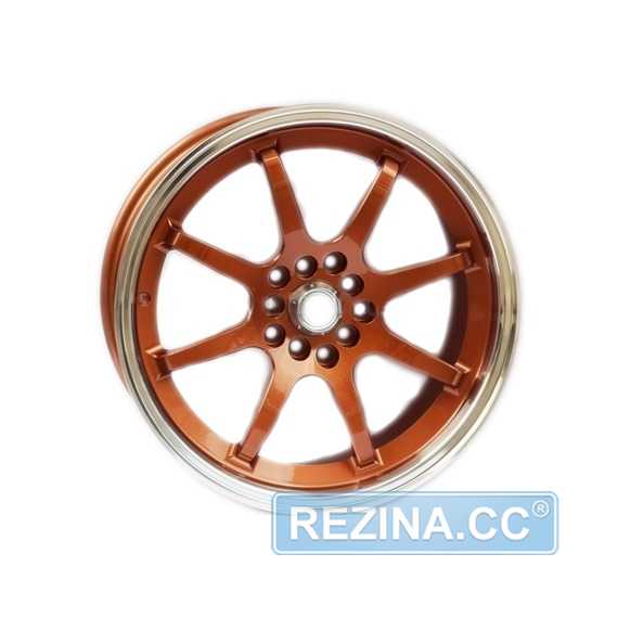 Купить Легковой диск ALEXRIMS AFC-2 Bronze plus polished rim R17 W8 PCD5x100 ET42 DIA67.1