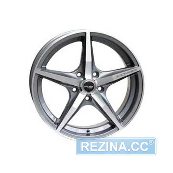 Диски PDW Nova Grey Machine Face R16 W7 PCD5x105 ET38 DIA56.6, купити ...