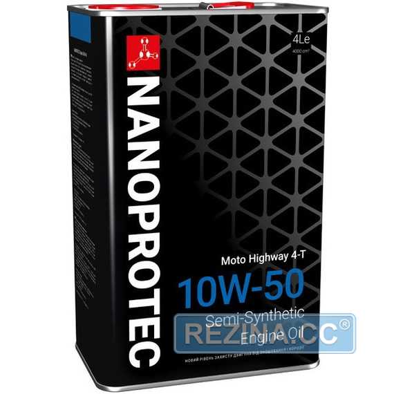 Купить Моторное масло NANOPROTEC Engine Oil 10W-50 Moto (4л)