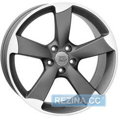 Купити WSP ITALY GIASONE W567 MATT GUN METAL POLISHED R19 W8.5 PCD5x112 ET43 DIA66.6