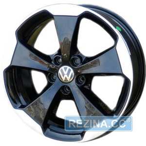 Купить WSP ITALY W465 Laceno Glossy Black Polished R19 W7.5 PCD5x112 ET51 DIA57.1