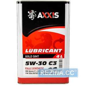 Купить Моторное масло AXXIS C3 504/507 5W-30 (4л)