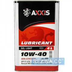 Моторное масло AXXIS DZL Light - rezina.cc