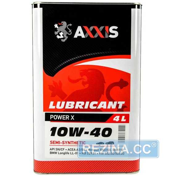 Купить Моторное масло AXXIS Power M 15W-40 (4л)
