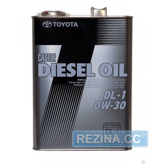 Купить Моторное масло TOYOTA Diesel Oil DL1 0W-30 (4л.)