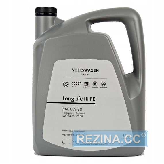 Купить Моторное масло VAG VW LongLife III FE 0W-30 (5л)