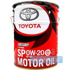 Купити Моторне мастило TOYOTA Synthetic Motor Oil 0W-20 SP/GF6A (20л)