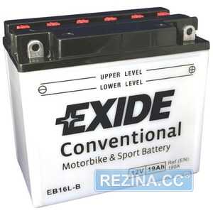 Купить Аккумулятор EXIDE (EB16L-B) 19Ah-12v (​175х100х155) R, EN190