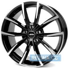 Купити Легковий диск AUTEC Astana Schwarz poliert R18 W8 PCD5x112 ET25 ​DIA66.5