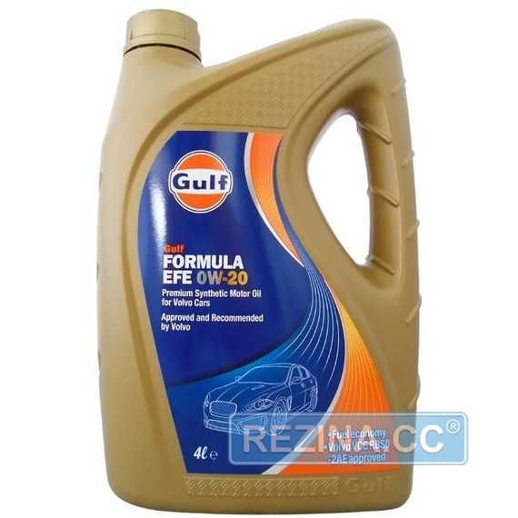 Купить Моторное масло GULF Formula EFE​ 0W-20 (4л)
