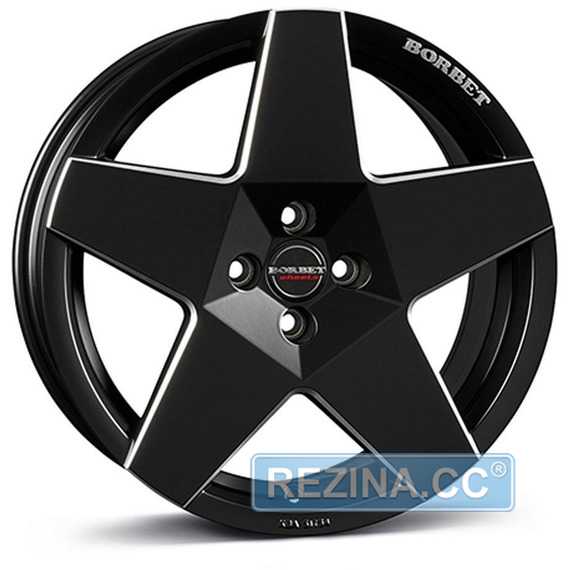 Купить Легковой диск BORBET A Black Matt R18 W8 PCD5x114.3 ET45 DIA72.5
