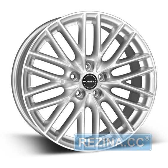 Купить BORBET BS5 Brilliant Silver R17 W7.5 PCD5x100 ET38 DIA64.1