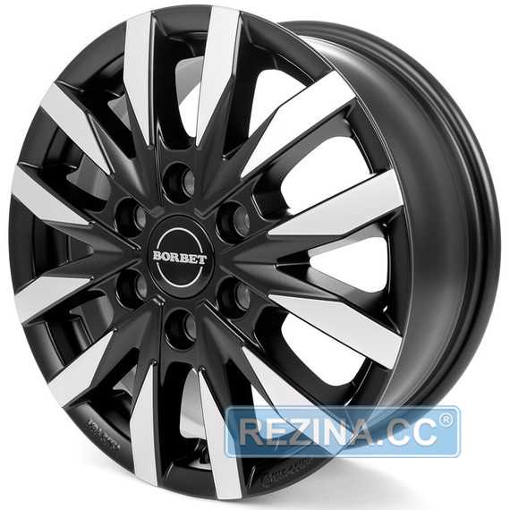 Легковой диск BORBET CW6 Black Polished Matt - rezina.cc