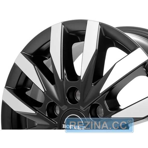 Легковой диск BORBET CW6 Black Polished Matt - rezina.cc